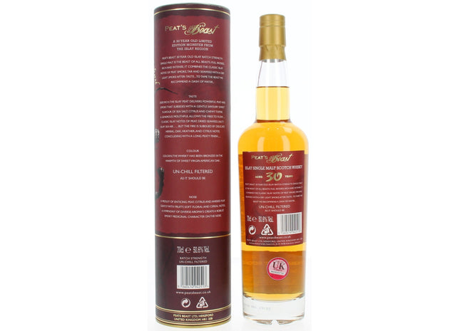 Peat's Beast 30 Year Old - 70cl 50.6%