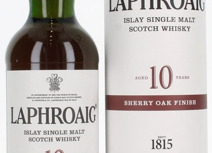 Laphroaig 10 Year Old Sherry Oak Finish Single Malt Scoth Whisky - 70cl 48%