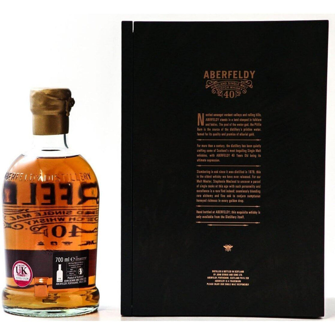 Aberfeldy 40 Year Old Single Malt Whisky - 70cl - The Really Good Whisky Company