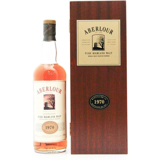 Aberlour 21 Year Old 1970 (bottled 1991) - 75cl 43% - The Really Good Whisky Company