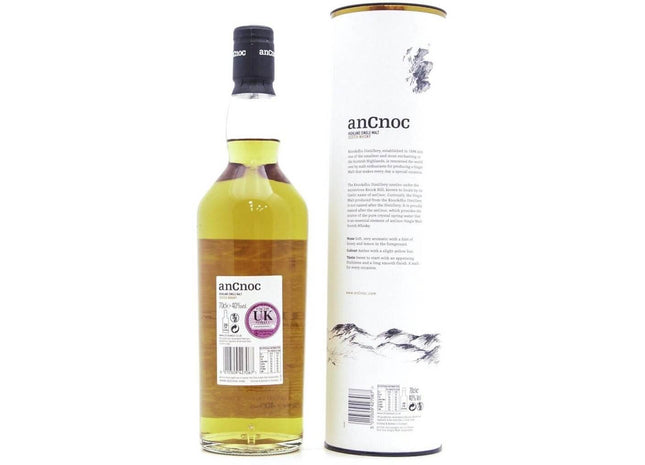 AnCnoc 12 Year old Single Malt Whisky- 70cl 40% - The Really Good Whisky Company