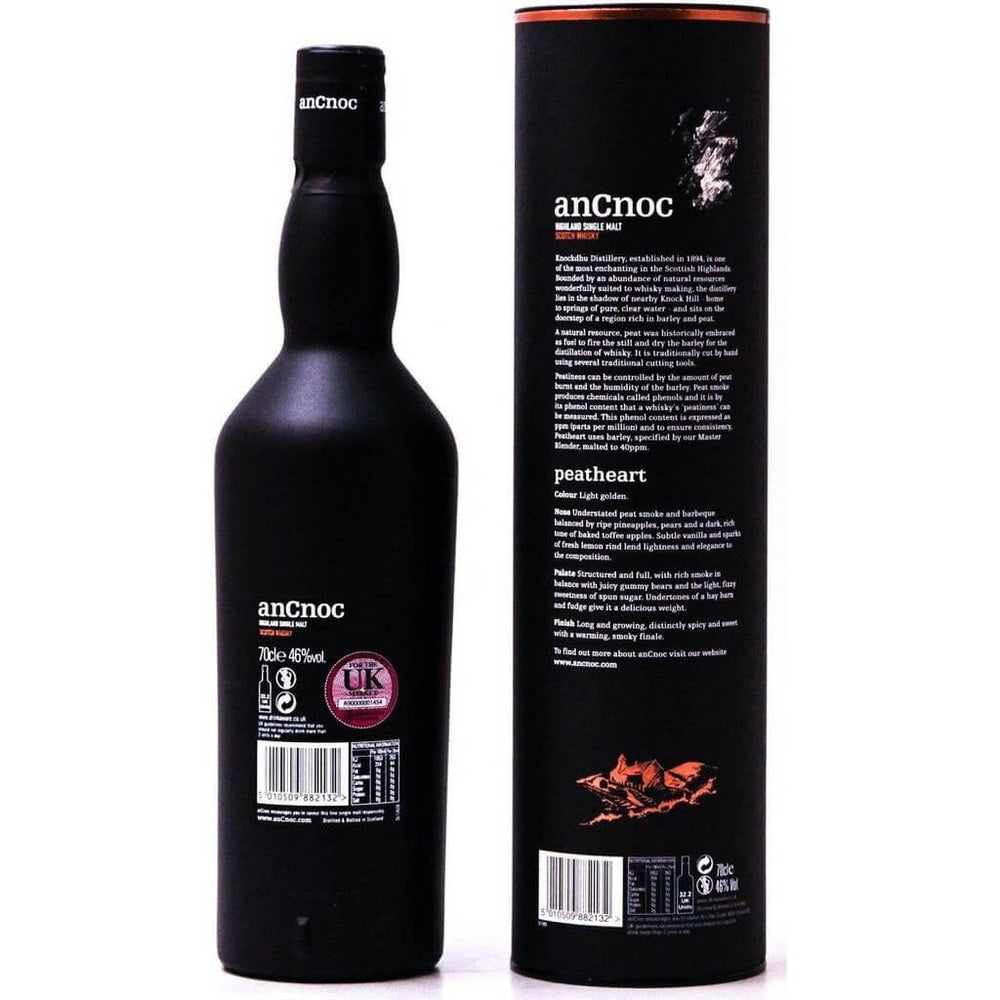 AnCnoc Peatheart Batch 2 - 70cl 46% - The Really Good Whisky Company