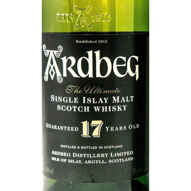 Ardbeg 17 Year Old Single Malt Whisky - The Really Good Whisky Company