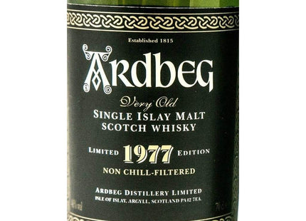 Ardbeg 1977 Very Old Single Malt Scotch Whisky - The Really Good Whisky Company