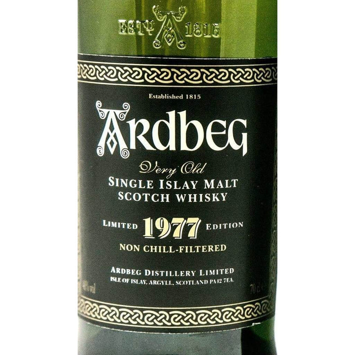 Ardbeg 1977 Very Old Single Malt Scotch Whisky - The Really Good Whisky Company