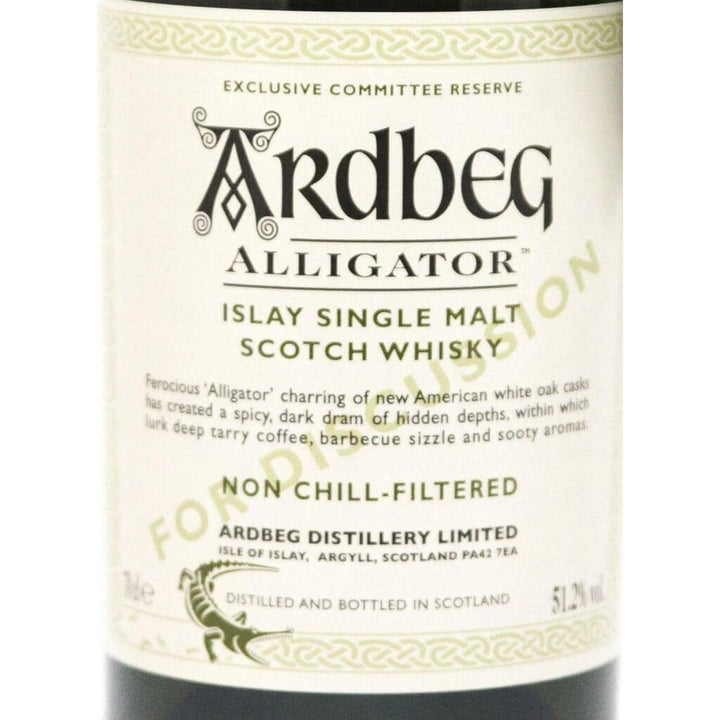 Ardbeg Alligator Committee Release Bottling Single Malt Scotch Whisky - The Really Good Whisky Company