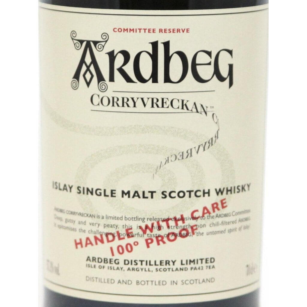 Ardbeg Corryvreckan Committee Release Single Malt Scotch Whisky | 2008 - The Really Good Whisky Company