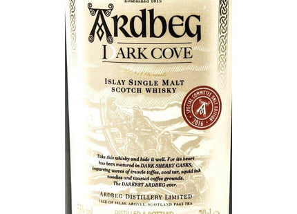 Ardbeg Dark Cove Committee Release 2016 Whisky - The Really Good Whisky Company