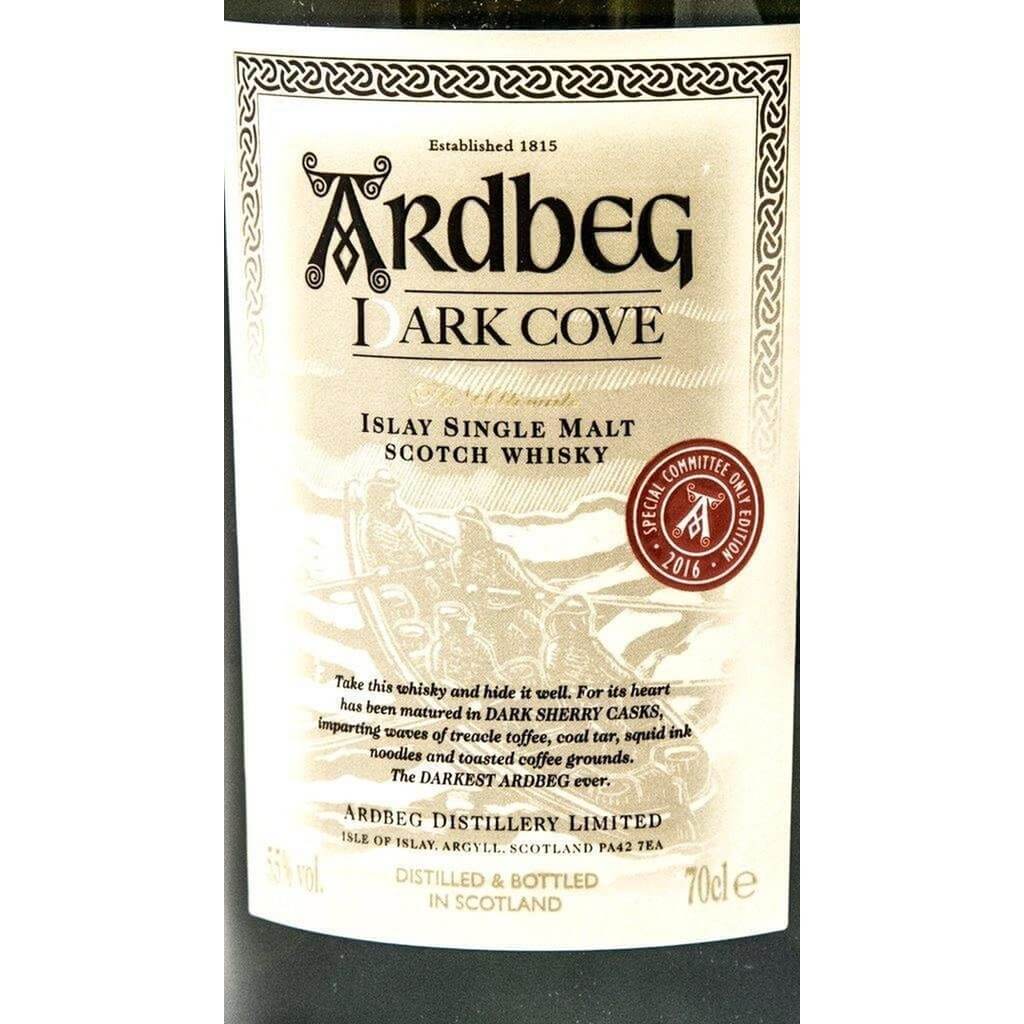 Ardbeg Dark Cove Committee Release 2016 Whisky - The Really Good Whisky Company