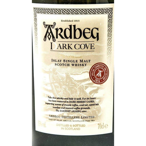 Ardbeg Dark Cove Committee Release 2016 Whisky - The Really Good Whisky Company