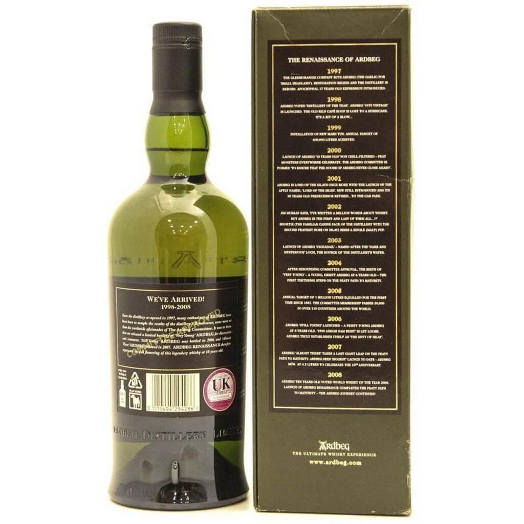 Ardbeg Renaissance 2008  - 70cl 55.9% - The Really Good Whisky Company