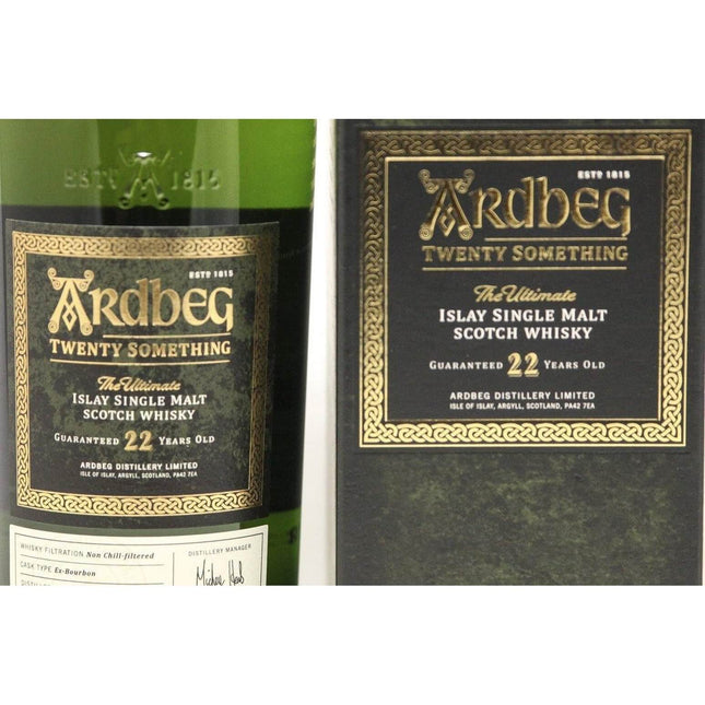Ardbeg Twenty Something 22 Year Old 2018 Single Malt Whisky - The Really Good Whisky Company