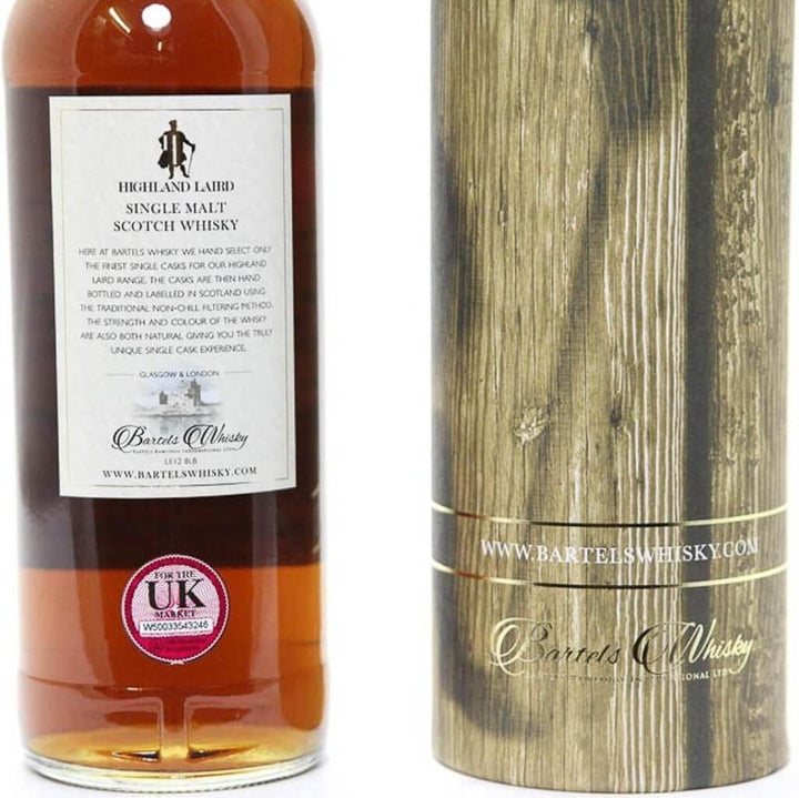 Arran 20 Year Old 1996 (cask 1337) - Highland Laird (Bartels Whisky) - 70cl - The Really Good Whisky Company