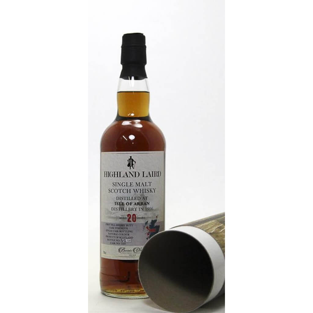 Arran 20 Year Old 1996 (cask 1337) - Highland Laird (Bartels Whisky) - 70cl - The Really Good Whisky Company