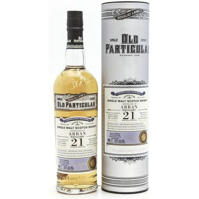 Arran 21 Year Old 1996 - Old Particular (Douglas Laing) 70cl 52% - The Really Good Whisky Company