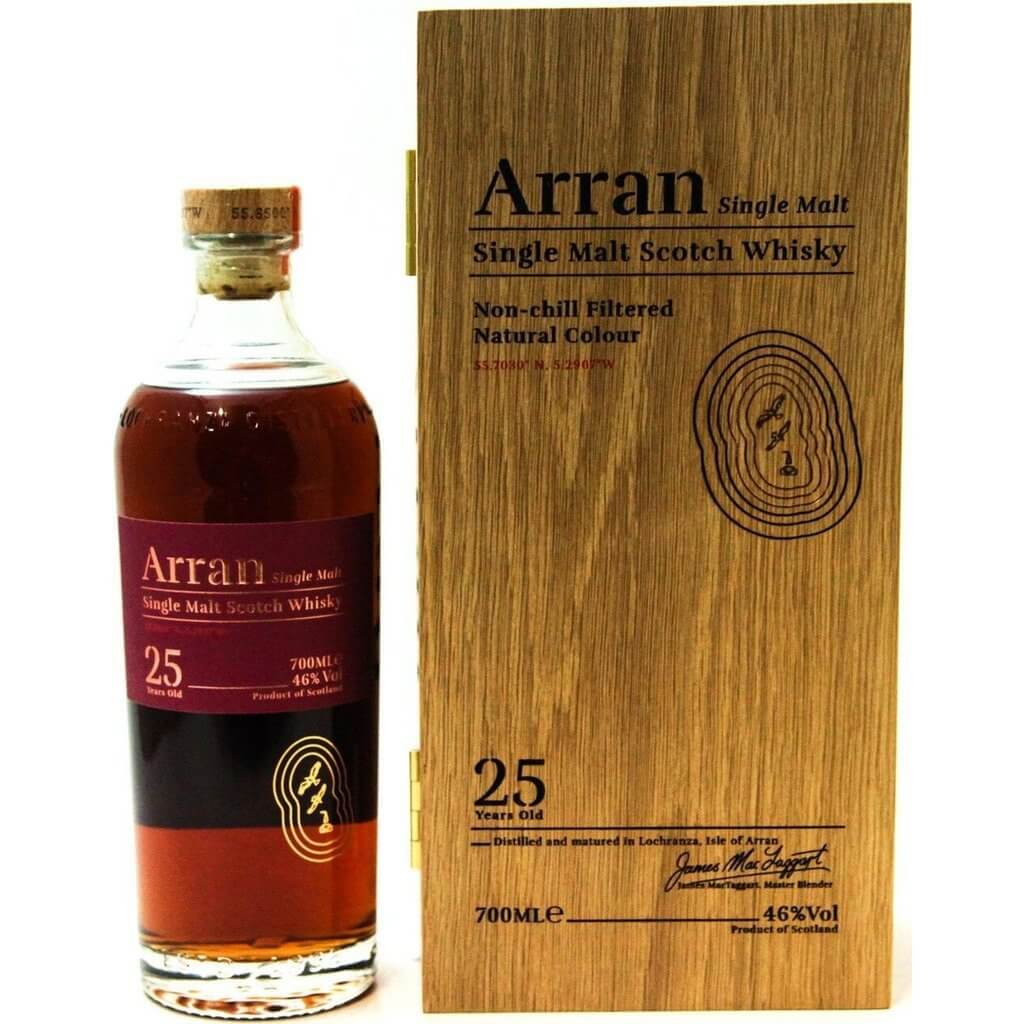 Arran 25 Year Old (1995 Stock) - 70cl 46% - The Really Good Whisky Company