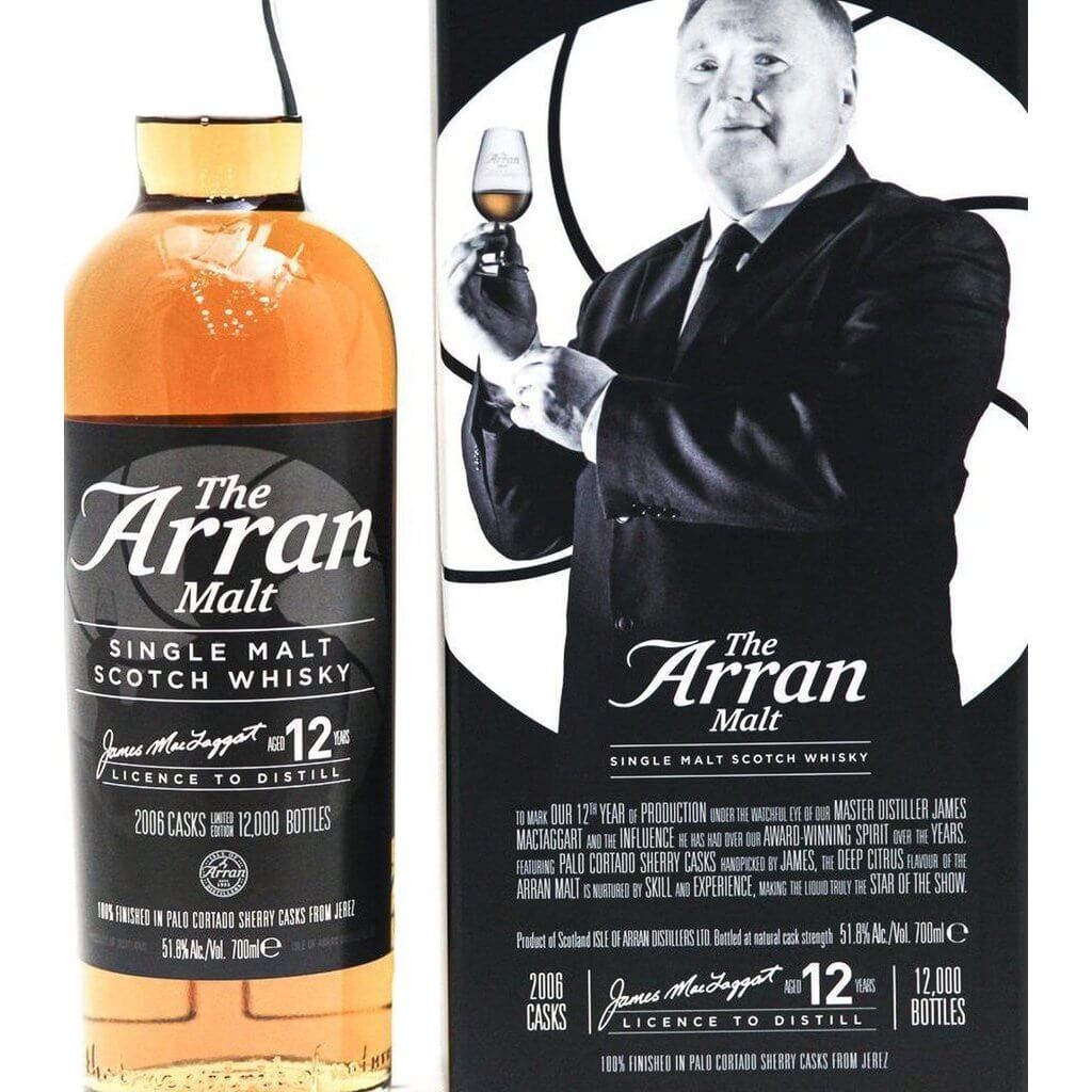 Arran James MacTaggart Master of Distilling II 70cl 51.8% - The Really Good Whisky Company