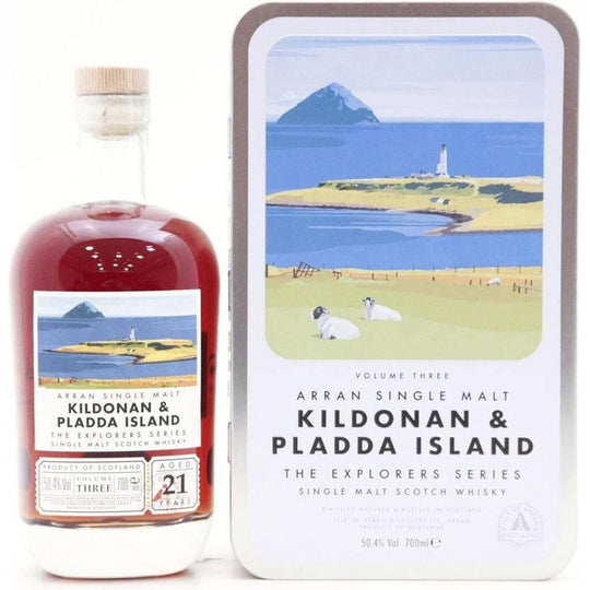 Arran Kildonan and Pladda Island Volume three Explorers series, 21 Year Old - 70cl 50.4%