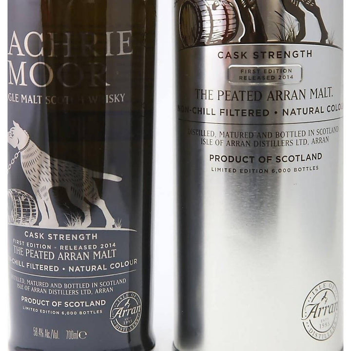 Arran Machrie Moor Cask Strength First Edition 2014 Whisky - The Really Good Whisky Company