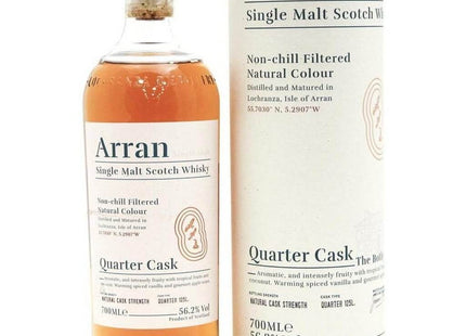 Arran Quarter Cask - 70cl 56.2% - The Really Good Whisky Company