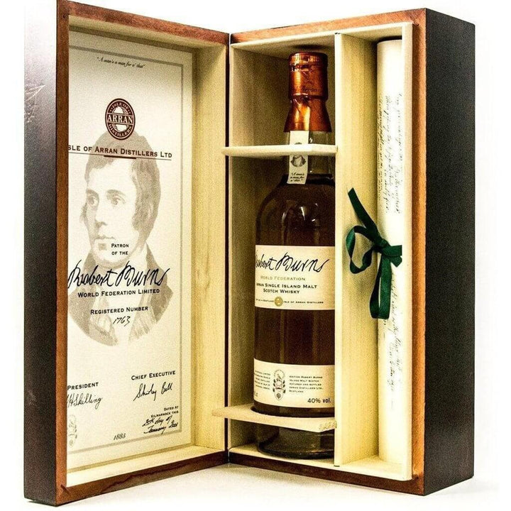 Arran Robert Burns World Federation Single Malt Whisky - The Really Good Whisky Company