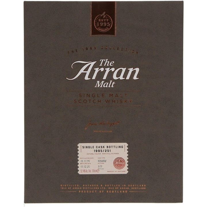 Arran 'The 1995 Collection' Single Cask 251 25 Year Old - 70cl 52.4% - The Really Good Whisky Company