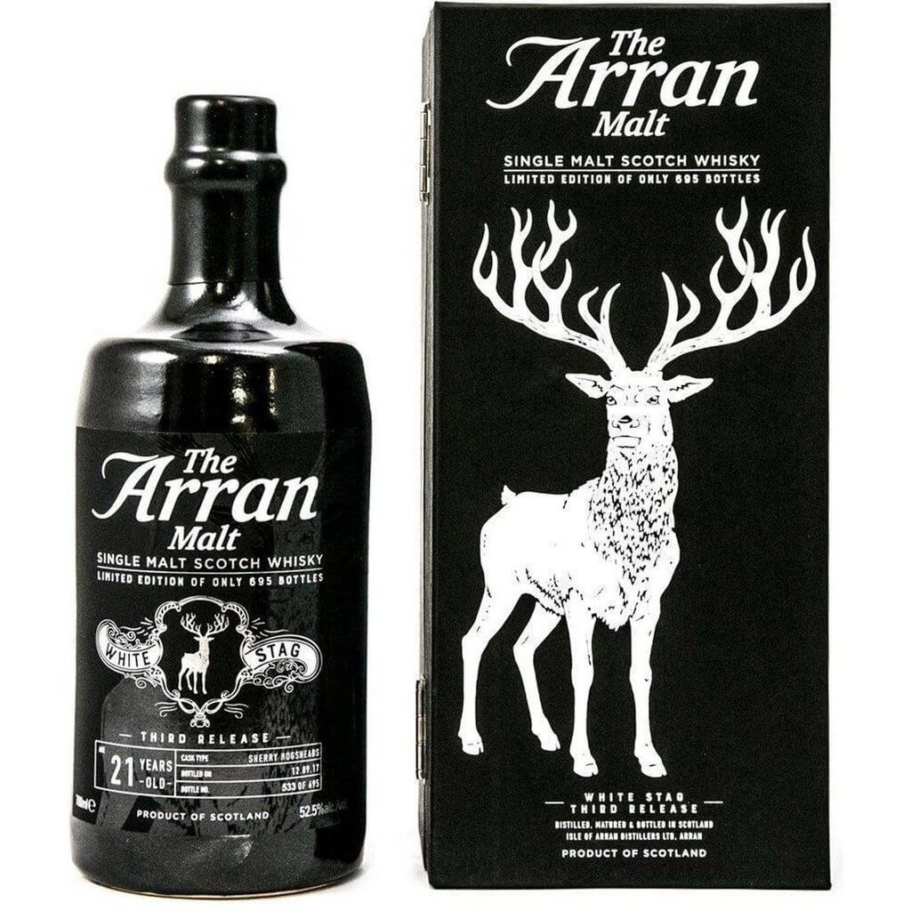 Arran White Stag 3rd Release Single Malt Whisky - The Really Good Whisky Company