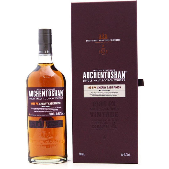 Auchentoshan 1988 Pedro Ximenez Sherry Cask Finish 29 Year Old - 70cl 49.7%