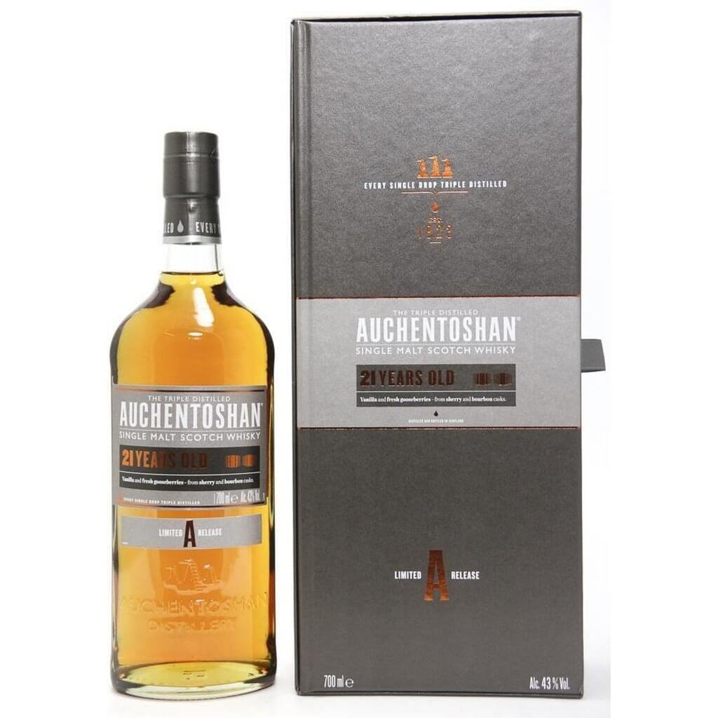 Auchentoshan 21 Year Old Single Malt - 70cl 43% - The Really Good Whisky Company