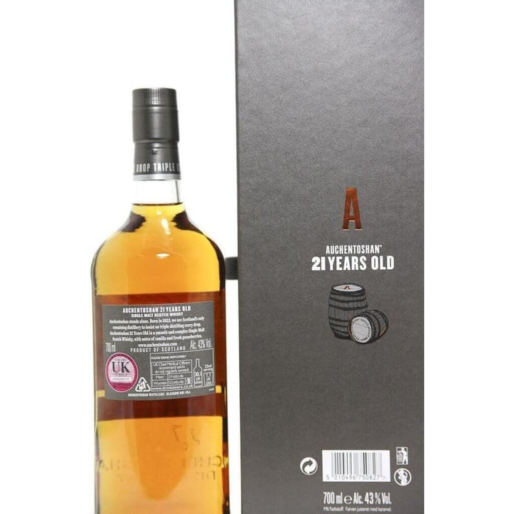 Auchentoshan 21 Year Old Single Malt - 70cl 43% - The Really Good Whisky Company