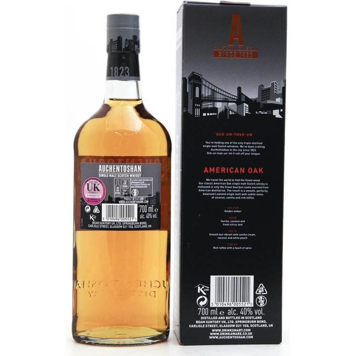 Auchentoshan American Oak Single Malt Scotch Whisky - 70cl 40% - The Really Good Whisky Company