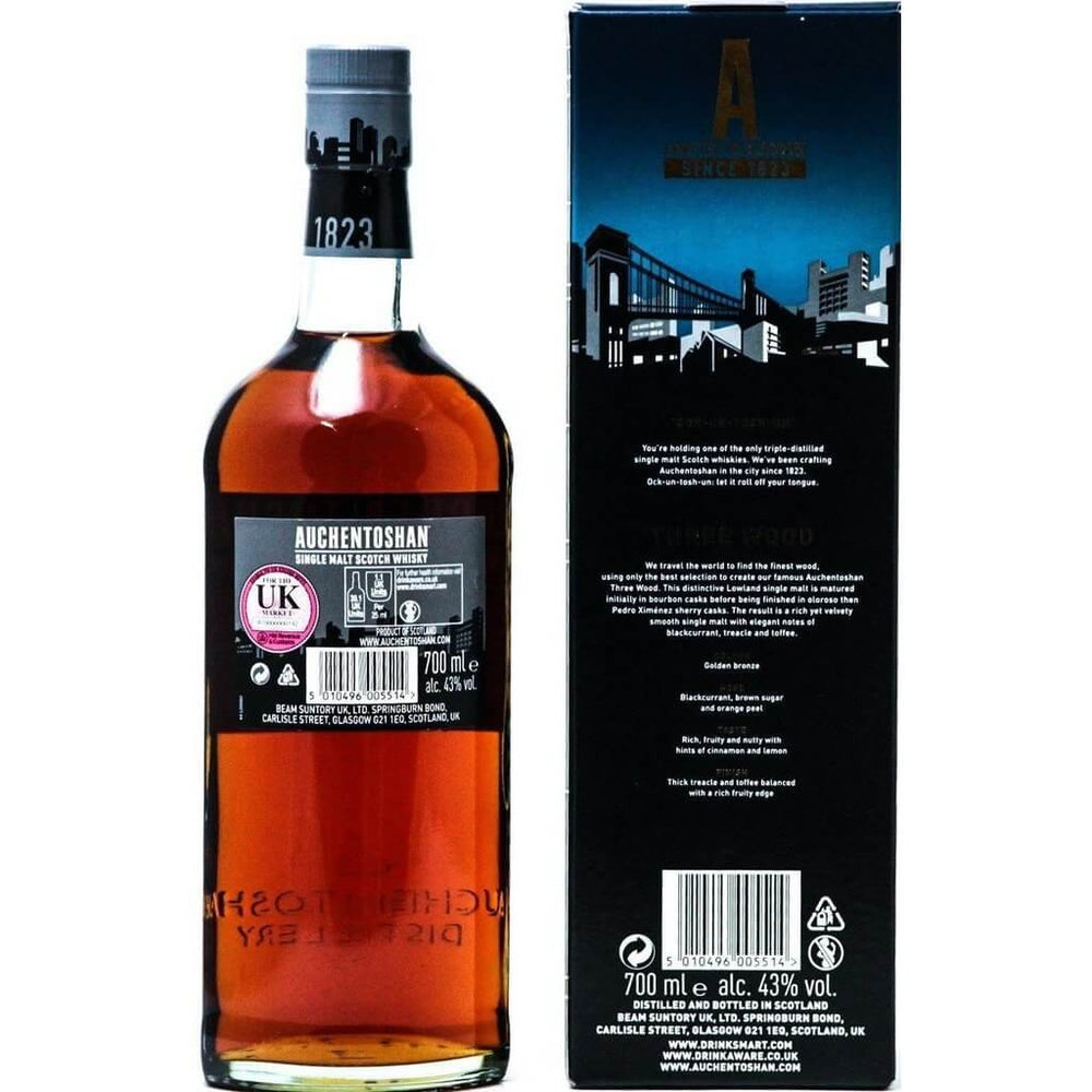 Auchentoshan Three Wood - 70cl 43% - The Really Good Whisky Company