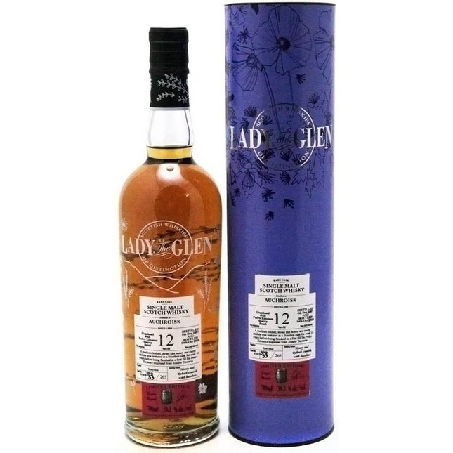 Auchroisk 12 Year Old 2007 cask 816839 Lady of the Glen (Hannah Whisky Merchants) - 70cl 56.3% - The Really Good Whisky Company