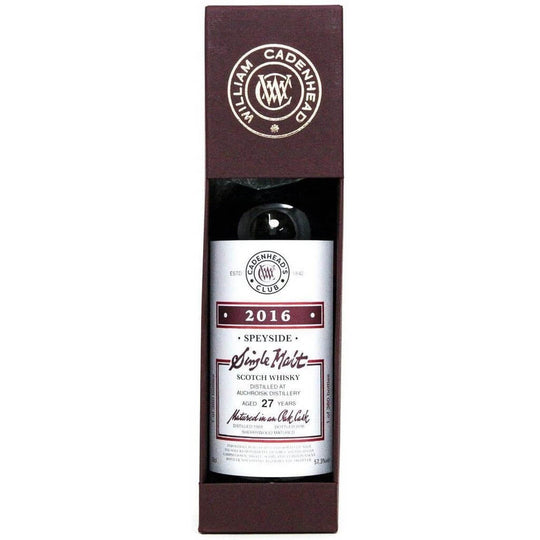 Auchroisk 27 Year Old Cadenhead's Club 1989 Scotch Whisky - 70cl 57.3%