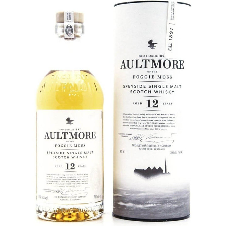 Aultmore 12 Year Old Single Malt Whisky - 70cl 46% - The Really Good Whisky Company