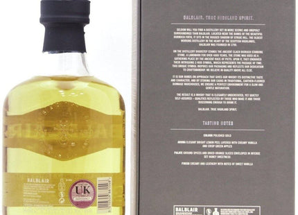Balblair 12 Year Old - 70cl 46% - The Really Good Whisky Company