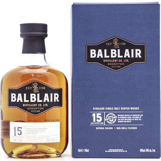 Balblair 15 Year Old - 70cl 46%