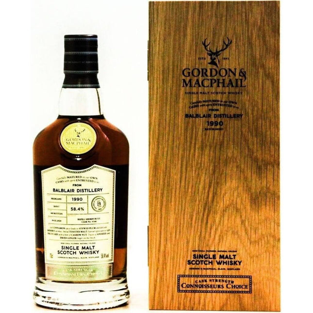 Balblair 1990 Connoisseurs Choice (Gordon & MacPhail) - 70cl 58.4% - The Really Good Whisky Company
