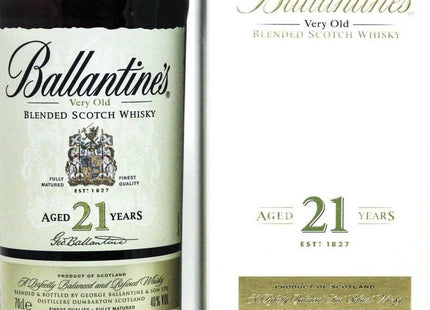 Ballantine's 21 Year Old Whisky - The Really Good Whisky Company