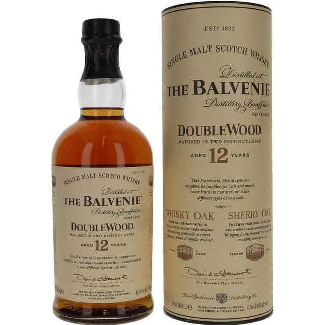 Balvenie 12 Year Old DoubleWood - 70cl 40% - The Really Good Whisky Company