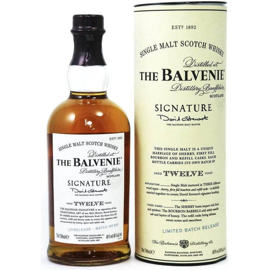 Balvenie 12 Year Old Signature Batch 1 Single Malt Whisky