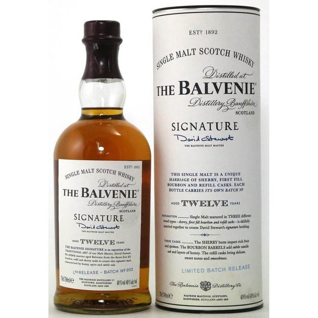Balvenie 12 Year Old Signature Batch 2 Whisky - The Really Good Whisky Company