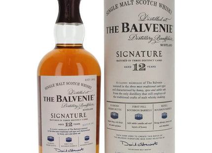 Balvenie 12 Year Old Signature Batch 4 - 70cl 40% - The Really Good Whisky Company