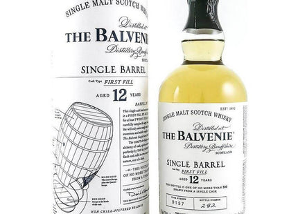 Balvenie 12 Year Old Single Barrel First Fill Whisky -70cl 47.8% - The Really Good Whisky Company