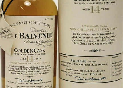 Balvenie 14 Year Old Golden cask single malt whisky - The Really Good Whisky Company