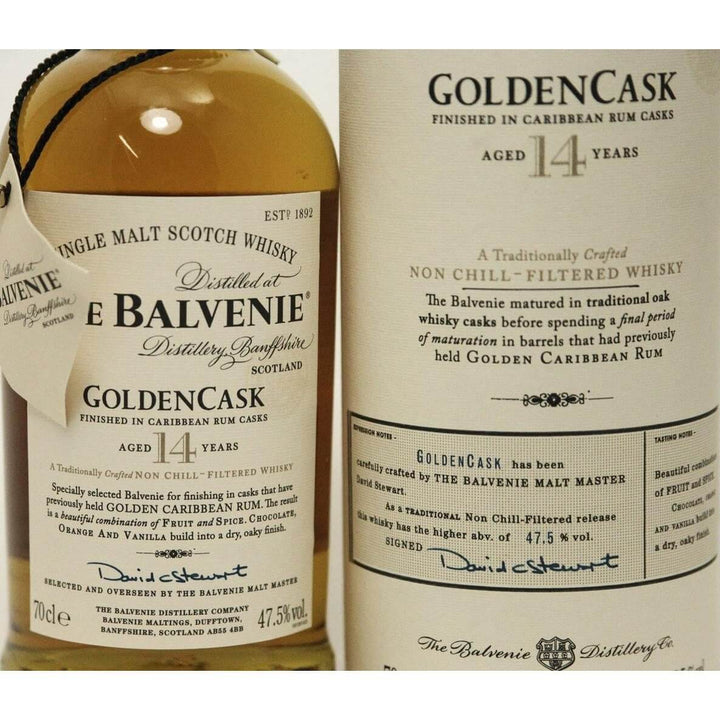 Balvenie 14 Year Old Golden cask single malt whisky - The Really Good Whisky Company