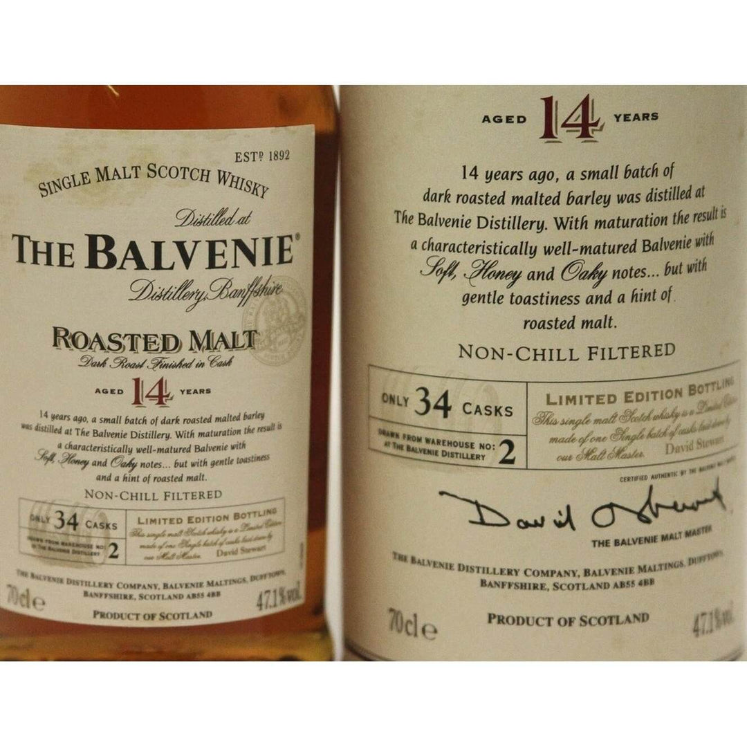 Balvenie 14 Year Old Roasted Malt - The Really Good Whisky Company