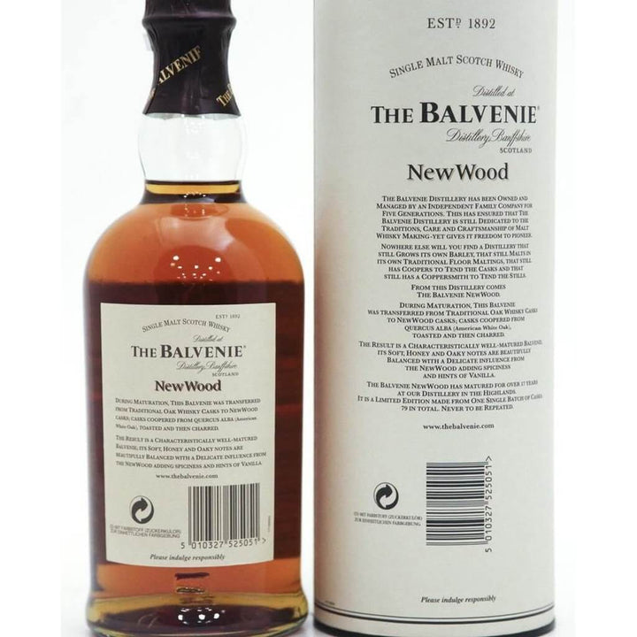 Balvenie 17 Year Old New Wood - 70cl 40% - The Really Good Whisky Company