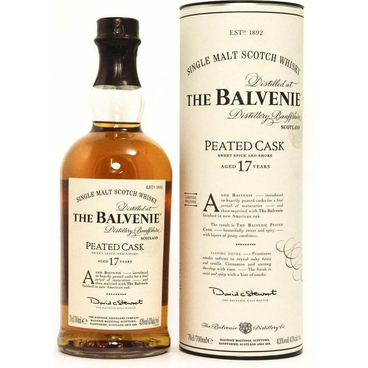 Balvenie 17 Year Old Peated Cask Single Malt Whisky - The Really Good Whisky Company