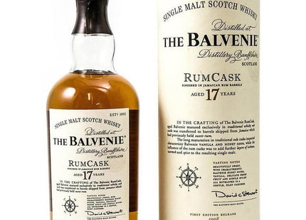 Balvenie 17 Year Rum Cask Old Whisky - The Really Good Whisky Company